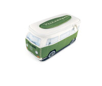 VW T2 Bus 3D Neopren-Mäppchen grün-weiß