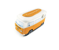 VW T2 Bus 3D Neopren-Mäppchen orange-weiß