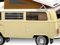 Revell 07676 VW T2 camper with pop-up roof 112 piece model kit new