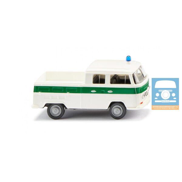 Wiking 031405 VW T2 Doppelkabine "Polizei"