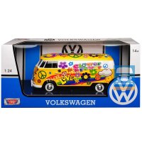 Motor Max VW T1 bestelwagen "flower power"