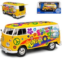 Motor Max VW T1 bestelwagen "flower power"