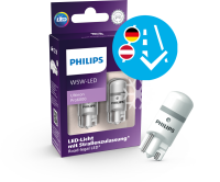 PHILIPS Ultinon Pro 6000 W5W LED road legal