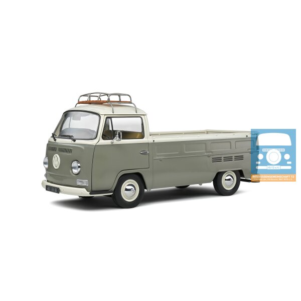 VW early baywhindow flatbed grey
