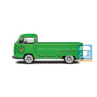VW early baywhindow flatbed green