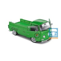 VW early baywhindow flatbed green
