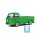 VW early baywhindow flatbed green
