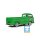 VW early baywhindow flatbed green