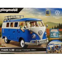 VW Playmobil plitwhindow camping blue - edition 2 for Edeka Germany