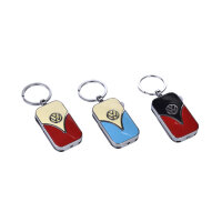 Taschenmesser VW mit Schlüsselring schwarz/rot