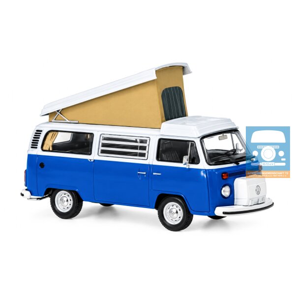 IXO VW T2b Westfalia blauw/wit