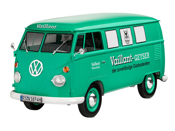 Revell 05648 VW T1 Kastenwagen "Vaillant" - Geschenkset 150 Jahre 128 Teile Modellbausatz neu