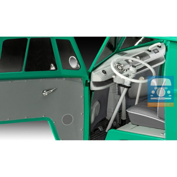 Maquette Revell COFFRET CADEAU 150 years of Vaillant (VW T1 Bus 1/24