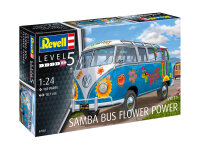 Revell 07050 VW T1 Samba "Flower Power" 169 Teile Modellbausatz neu