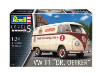 Revell 07677 VW T1 Kastenwagen "Dr. Oetker" 1:24 Bausatz Neu 124 Teile