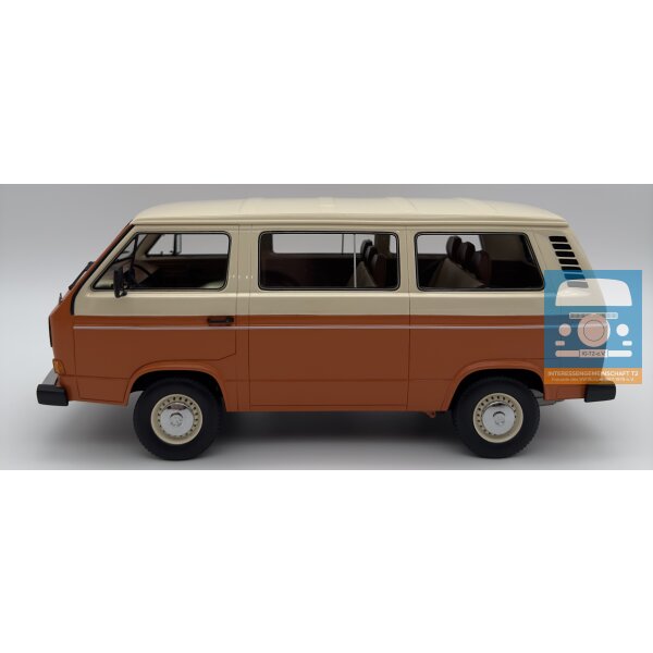 Premium Classixxs VW T3 Bus orange 1:18 OVP - VW T2 Bus Bulli