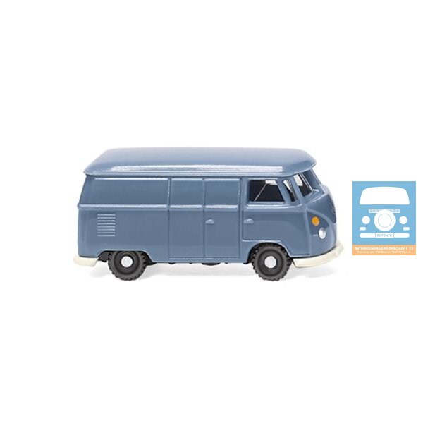 Wiking VW T1 Kasten taubenblau 1:160