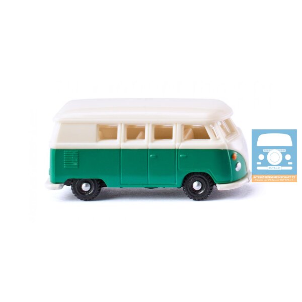 WIKING 093204 VW T1 Bus patinagrün/perlweiß – 1:160