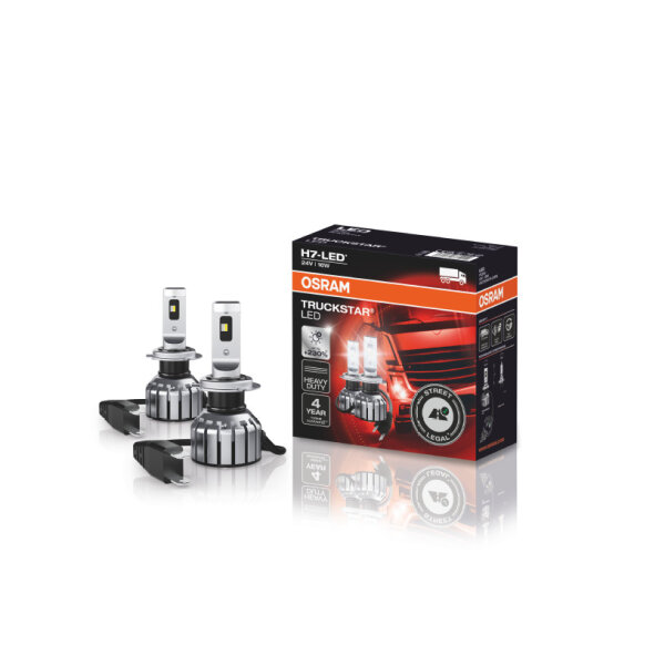 OSRAM H7 TRUCKSTAR LED +230% 24V StVO-konforme LED