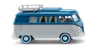 VW T1 Campingbus achatgrau/grünblau