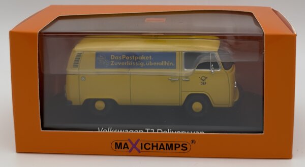 Minichamps 940053062 VW T2 Delivery Van 1972 Deutsche Bundespost 1:43