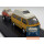 Schuco VW T3a Westfalia Joker Hochdach gelb mit Hänger & Isetta OVP 1:43