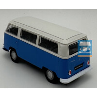 Welly VW T2a Fensterbus 1:34-1:39 aus Display weiß/blau