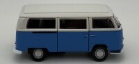 Welly VW T2a Fensterbus 1:43 aus Display weiß/blau