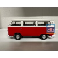 Welly VW T2a Fensterbus 1:34-1:39 aus Display weiß/rot