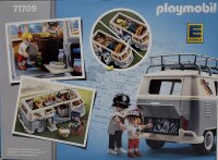 VW T1 Playmobil Campingbus grau  - Edeka Edition "Fußball Party 2024"