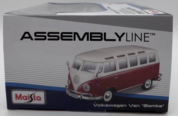 Maisto Assembly Line VW Samba 1:25 Metallbausatz