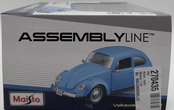 Maisto Assembly Line VW Beetle 1:24 Metallbausatz #1