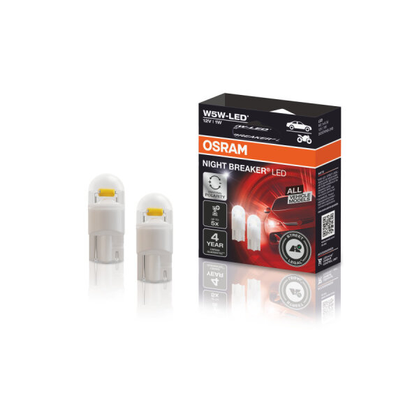 OSRAM NIGHT BREAKER LED W5W mit Straßenzulassung