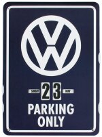 VW Endloskalender "Parking only"