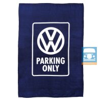 VW Fleecedecke "Parking only"