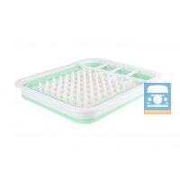 Collapsible dish rack