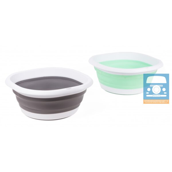 Zusammenklappbares Becken 10 ltr