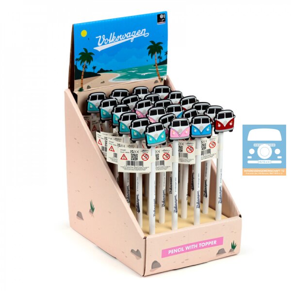 Bleistift mit PVC-Stopper Volkswagen VW T1 Caravan