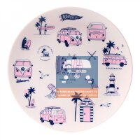 Set mit 4 VW Caravan-Picknicktellern
