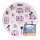Set mit 4 VW Caravan-Picknicktellern