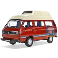Motor Max VW T3 Camper Hochdach hellbraun 1:24