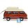 Motor Max VW T3 Camper Hochdach hellbraun 1:24