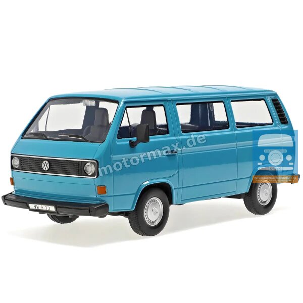 Motor Max VW T3 Bus blau 1:24