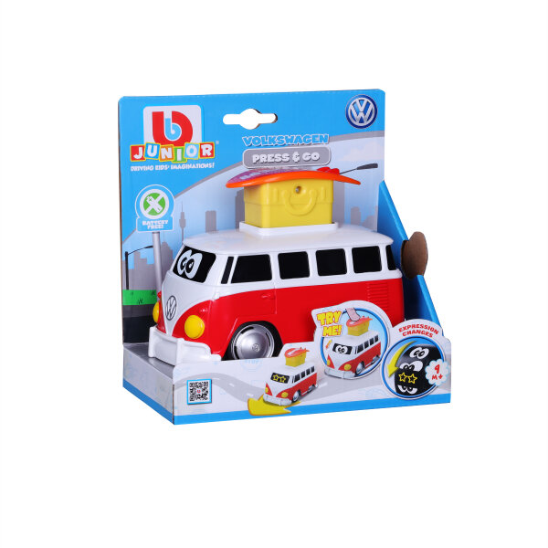 Burago Junior VW T1 Samba "Press and Go"