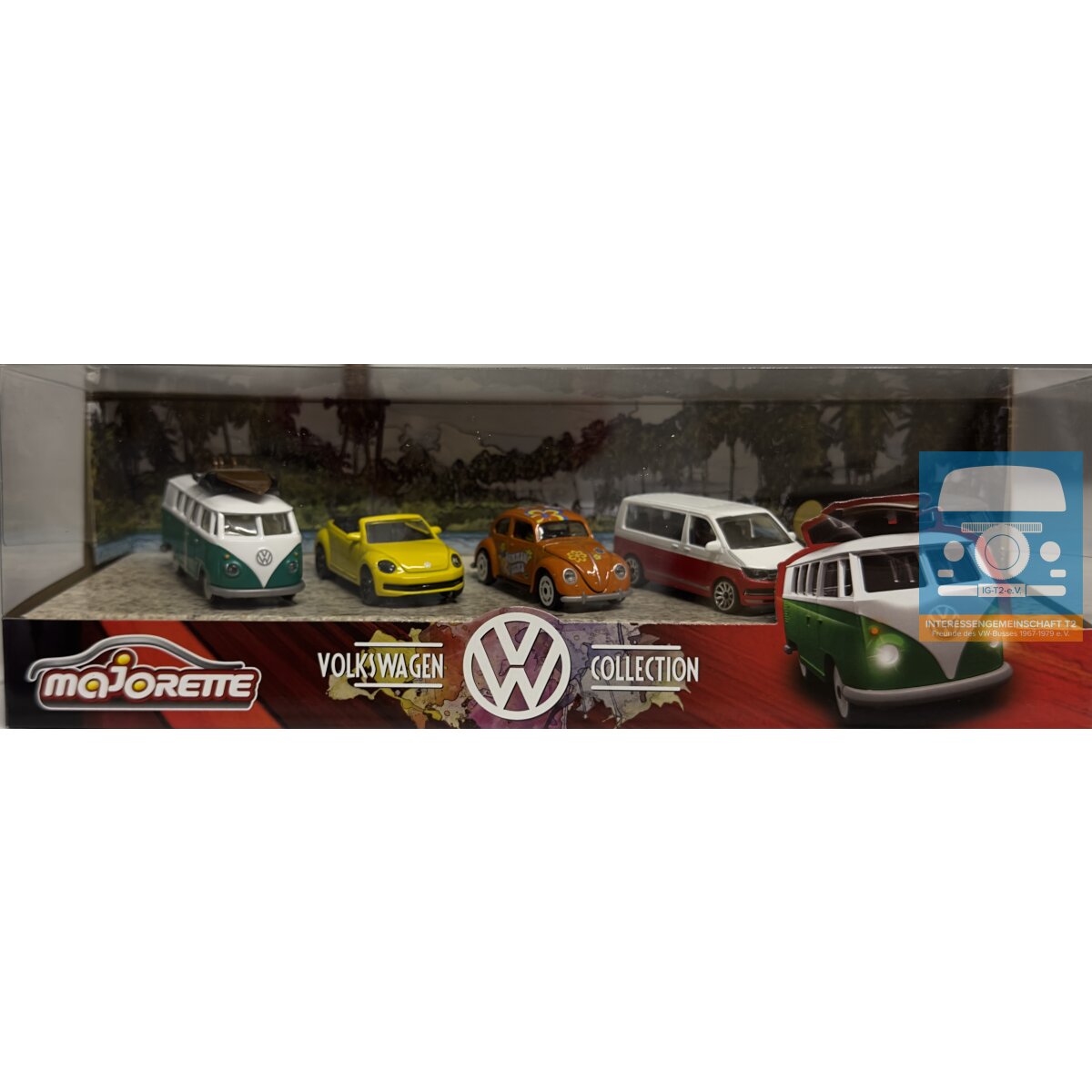 Majorette Volkswagen Modellini Set Esclusivo Di Macchinine VW