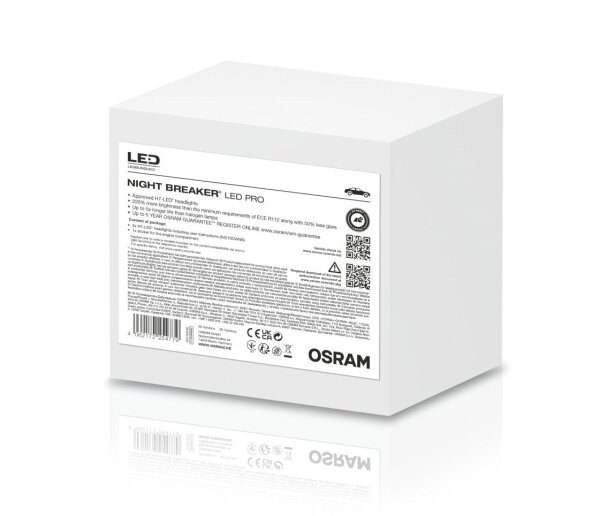 OSRAM NIGHT BREAKER H7-LED Werkstattset 220%