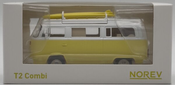 Norev VW T2 Camper gelb 1:43