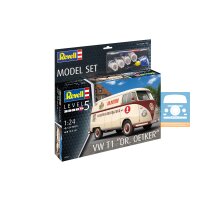 Revell 67677 VW T1 Kastenwagen "Dr. Oetker" 1:24 Bausatz Neu 124 Teile mit Basiszubehör