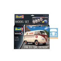Revell 67677 VW T1 Kastenwagen "Dr. Oetker" 1:24 Bausatz Neu 124 Teile mit Basiszubehör