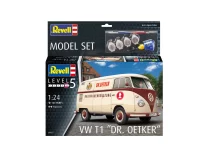 Revell 67677 VW T1 Kastenwagen "Dr. Oetker" 1:24 Bausatz Neu 124 Teile  mit Basiszubehör